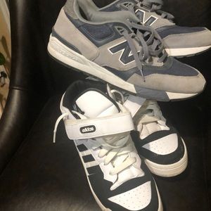 Adidas and New Balance!!!